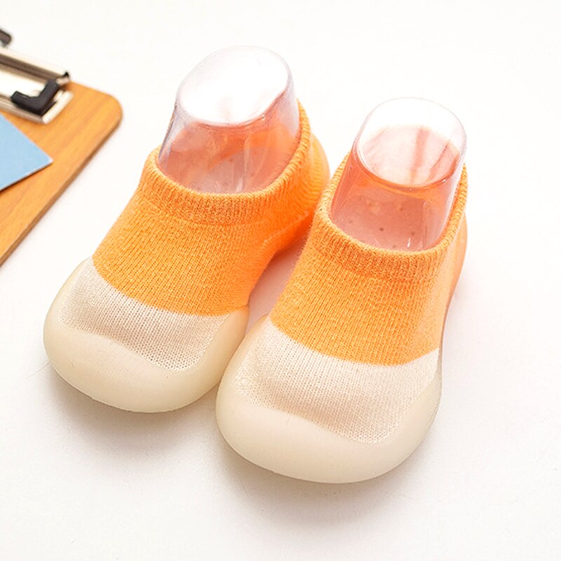 Baby Shoe Socks with Rubber Sole